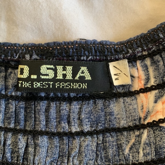 Blue Romper, Medium - Picture 3 of 3